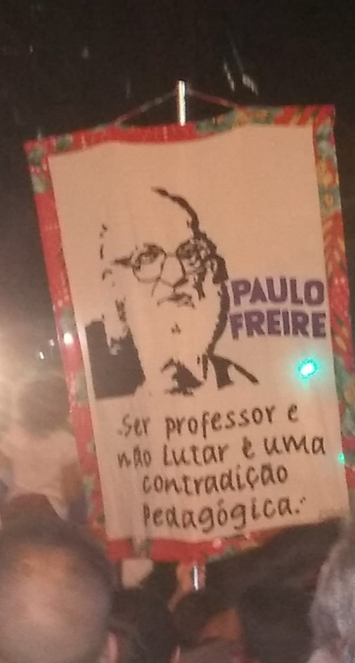Paulo Freire nosso mestre!