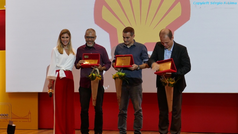 Prof. Sérgio Lima no Prêmio Shell de Educação Científica 2018