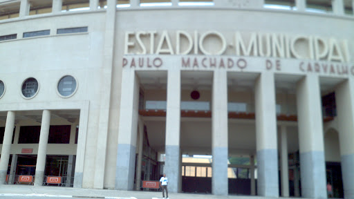 Fachada do Museu do Futebol-SP